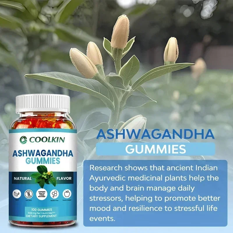 Ashwagandha Gummies - Stress Relief & Energy Support