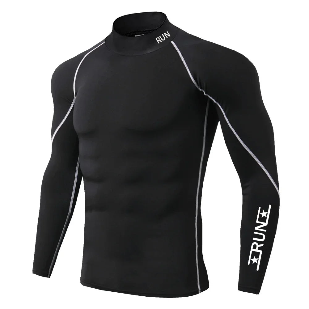 Men's Running Compression T-Shirt - Quick Dry Training Top