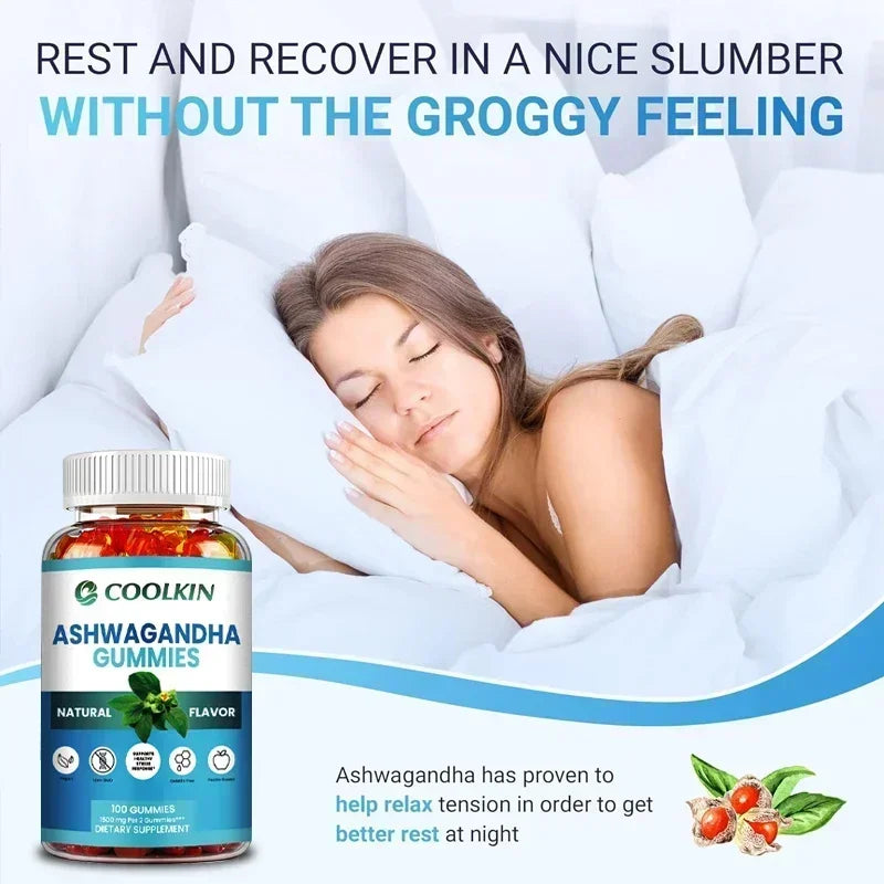 Ashwagandha Gummies - Stress Relief & Energy Support