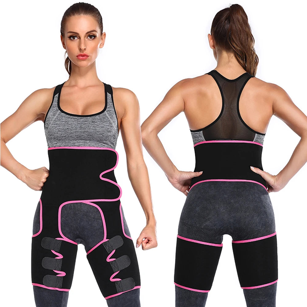 Women's 3-in-1 Waist Thigh Trimmer - Body Shaper & Butt Lifter