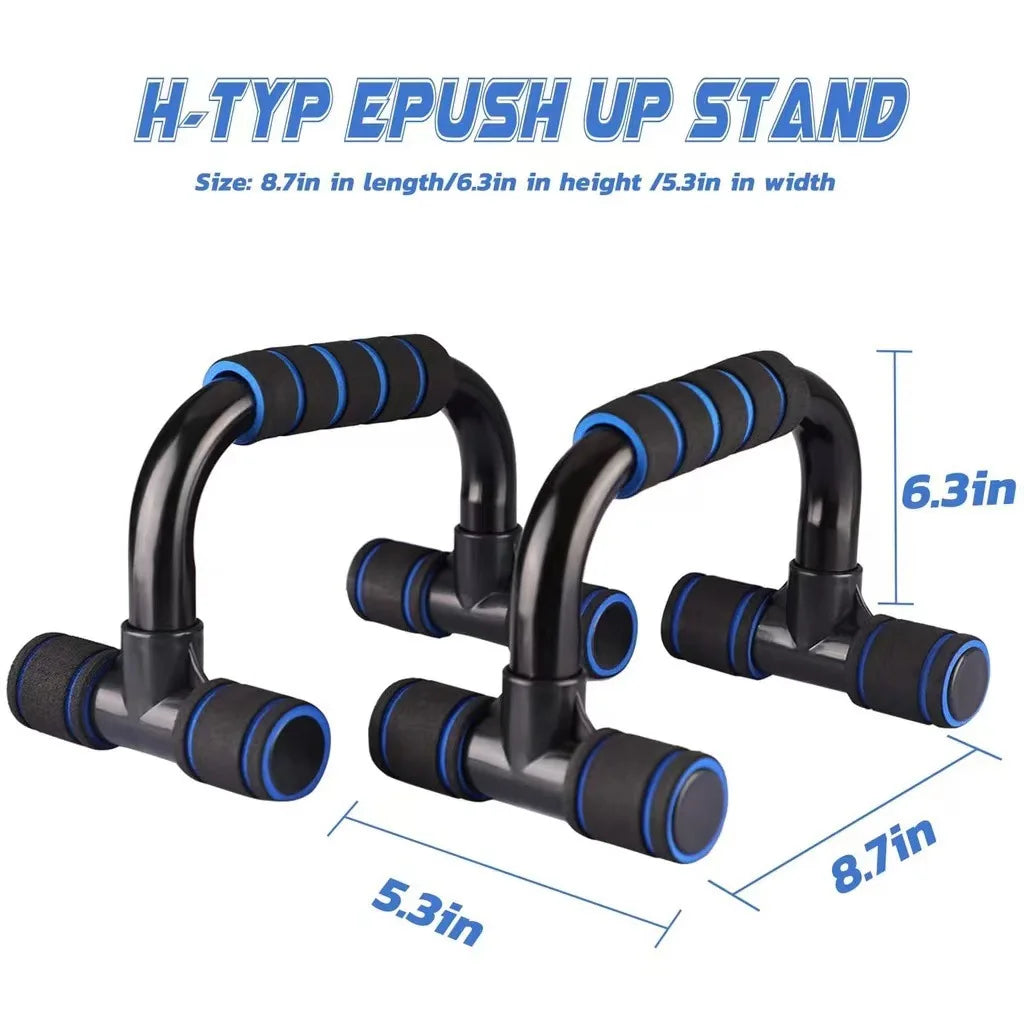 Push-Up Bars - Foam Grip Fitness Stands for Chest Training