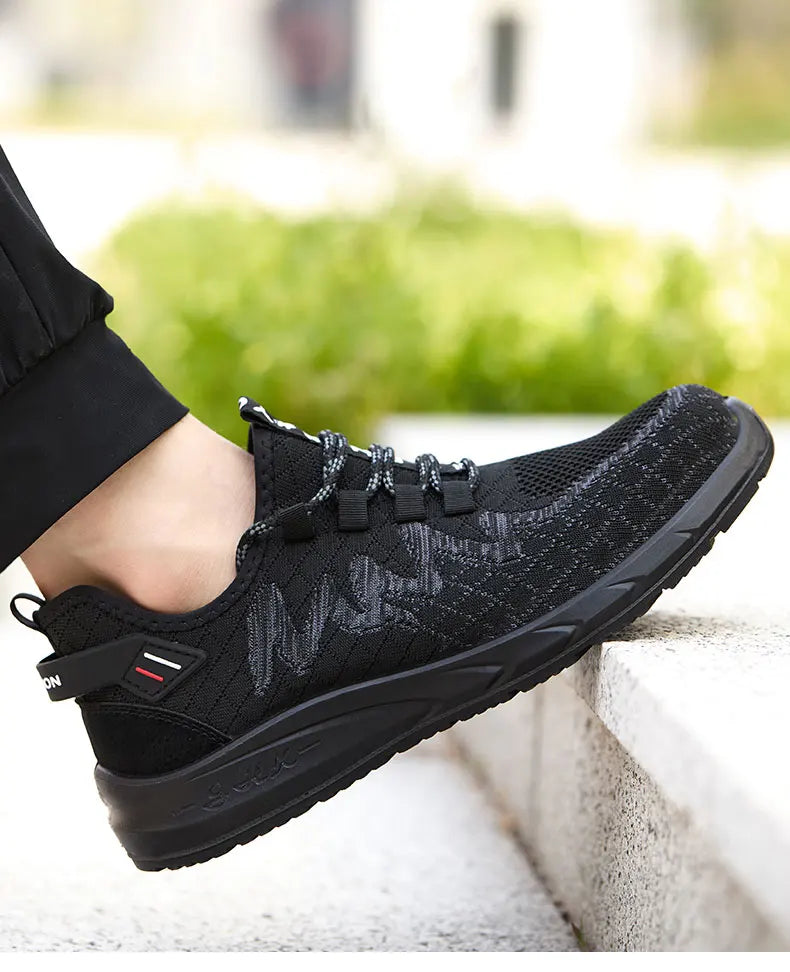 Steel Toe Work Shoes – Lightweight, Breathable Safety