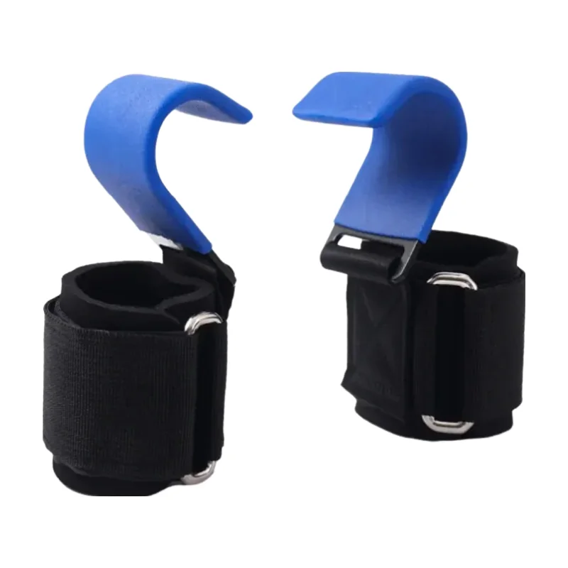 Weight Lifting Hooks - Non-Slip Deadlift Straps Pair
