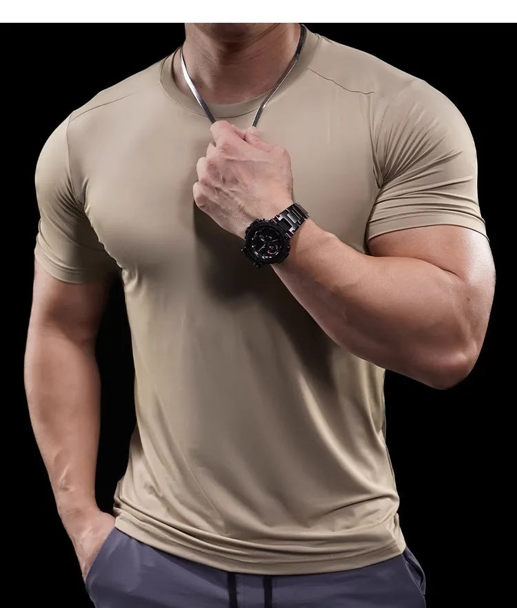 Men's Basketball Training T-Shirt - Quick-Dry Sports Top