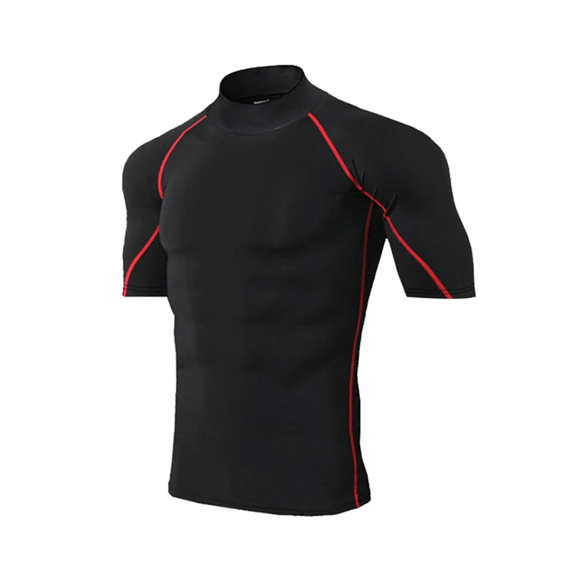 Men's Compression T-Shirt - Quick Dry Bodybuilding Top