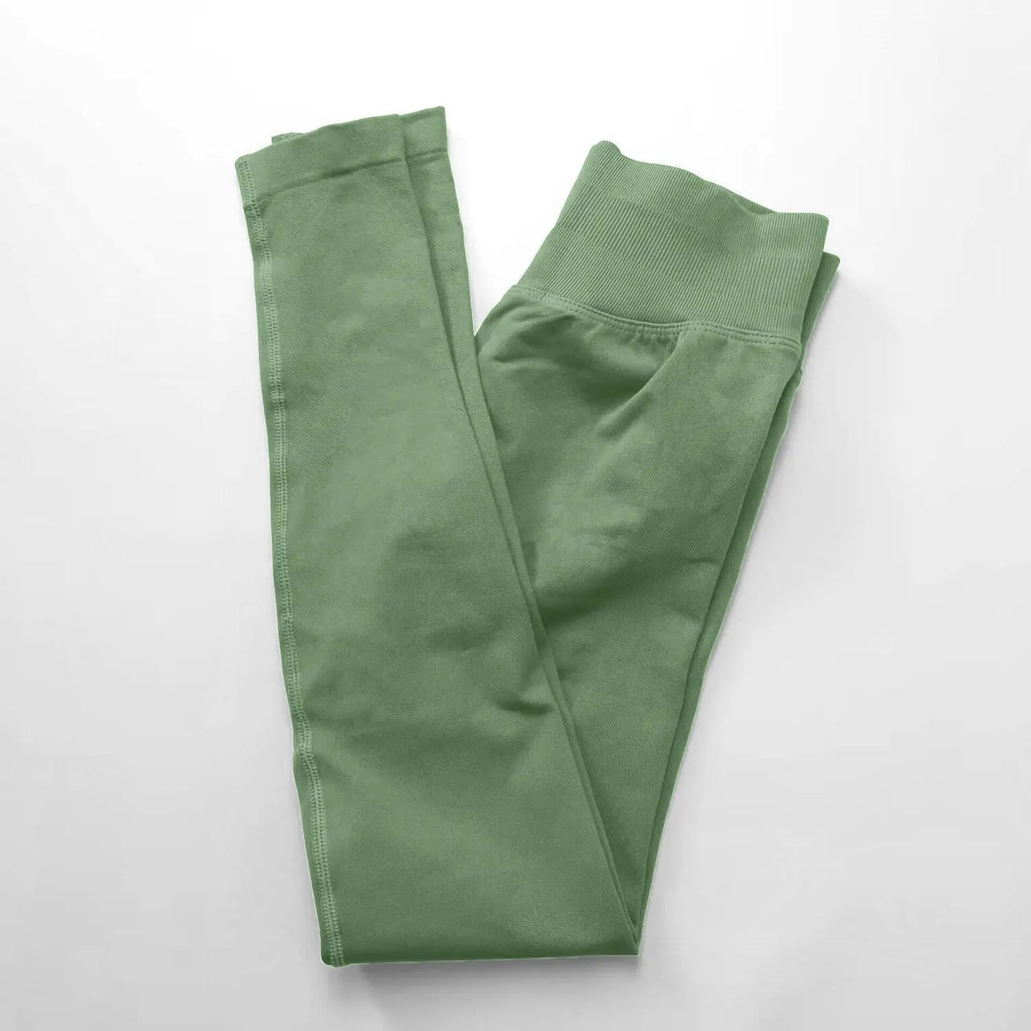 High-Impact Seamless Leggings - Scrunch Butt Design