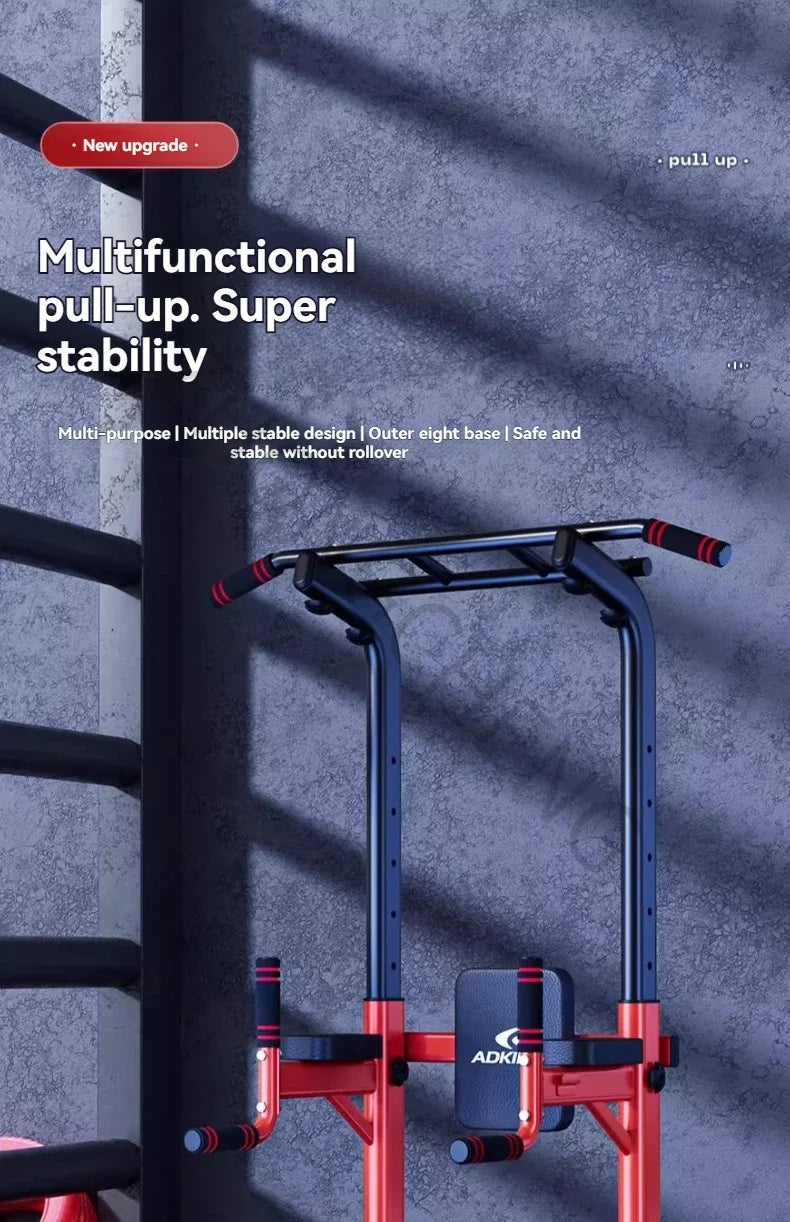 Indoor Pull-Up Bar - Floor-Standing Home Fitness Equipment