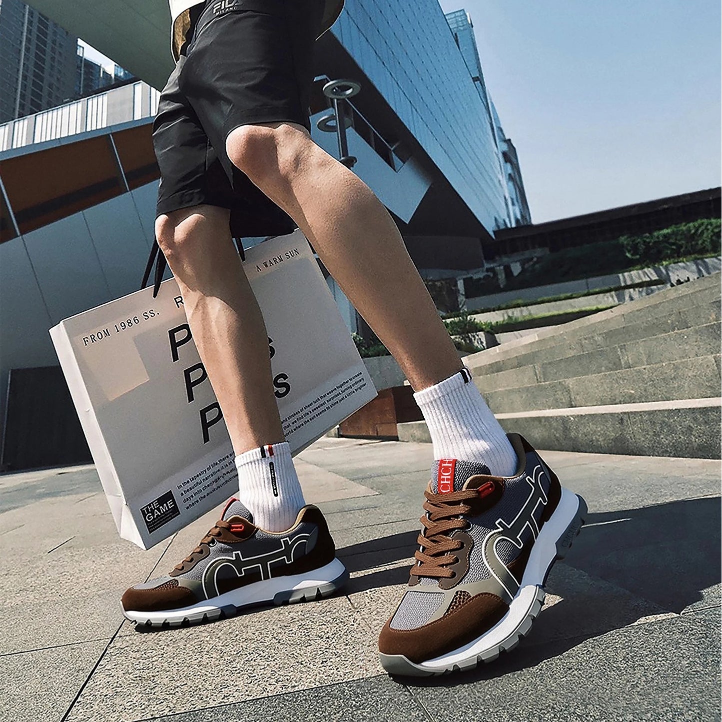 Men's Outdoor Walking Shoes – Breathable Everyday Sneakers
