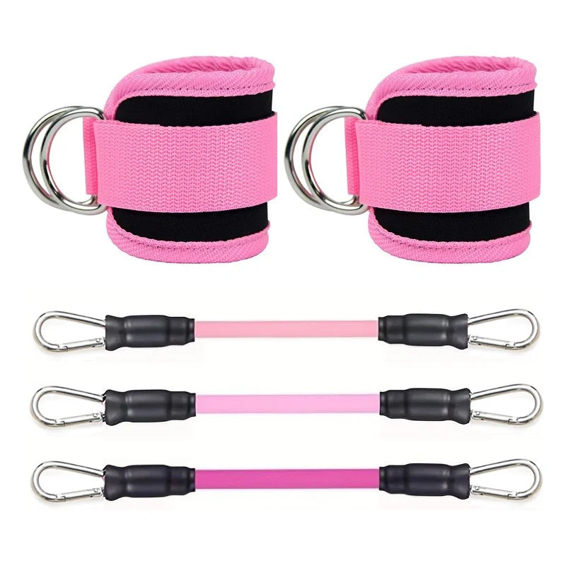 Ankle Resistance Bands Set for Glutes, Legs & Core Training