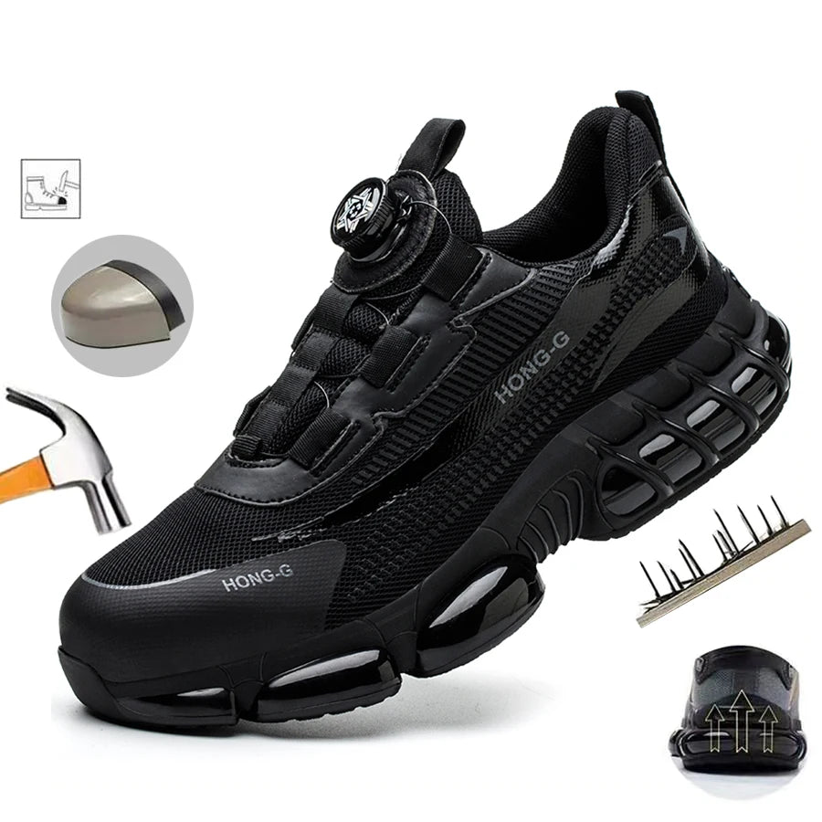 Indestructible Steel Toe Safety Shoes for Heavy-Duty Work