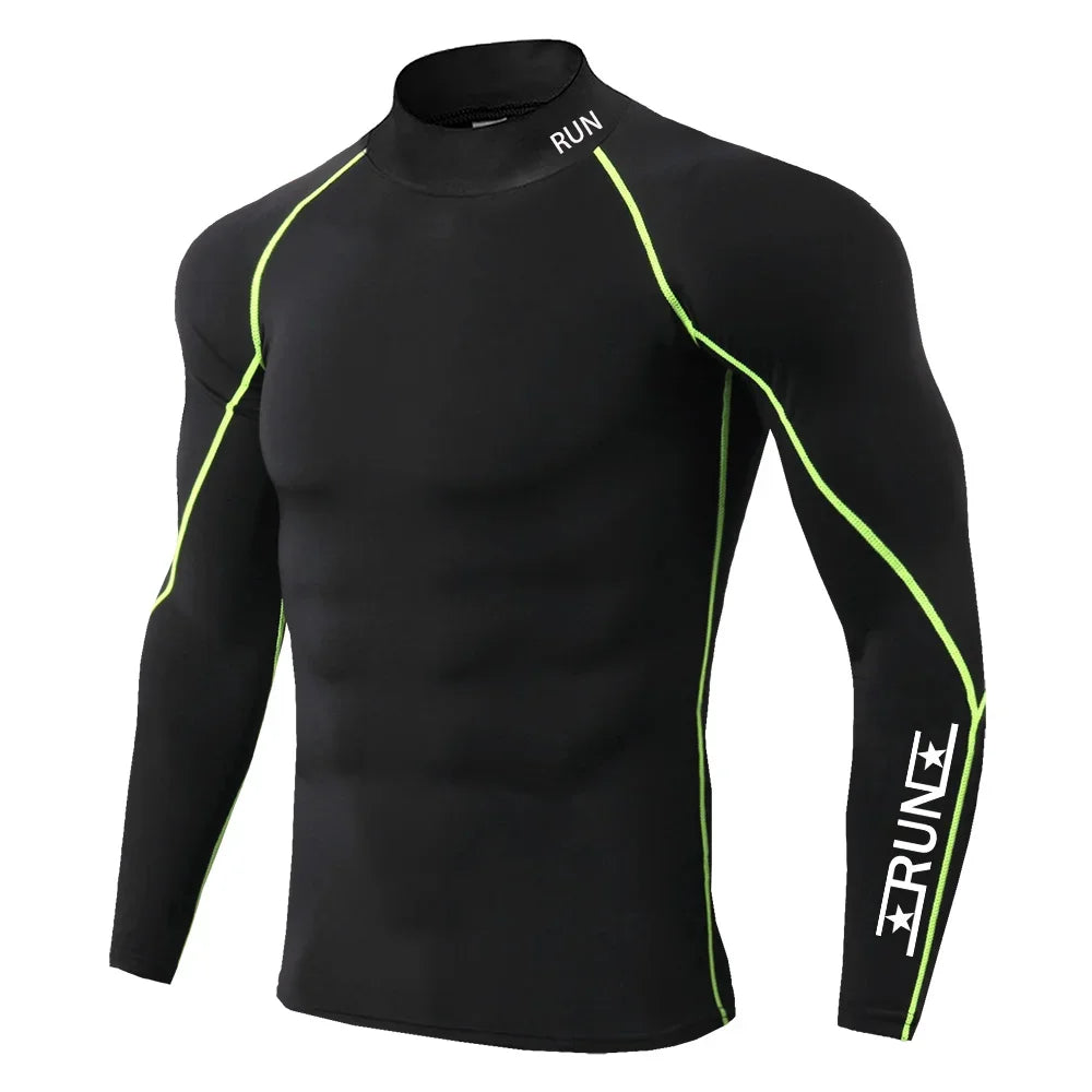 Men's Running Compression T-Shirt - Quick Dry Training Top