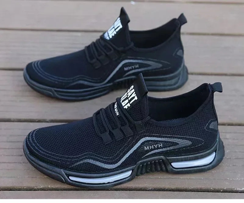 Men's Slip-On Sneakers – Breathable Walking Shoes