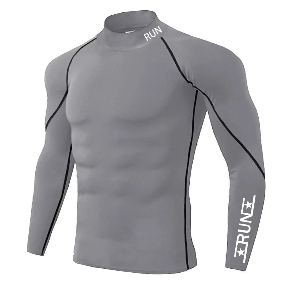 Men's Running Compression T-Shirt - Quick Dry Training Top