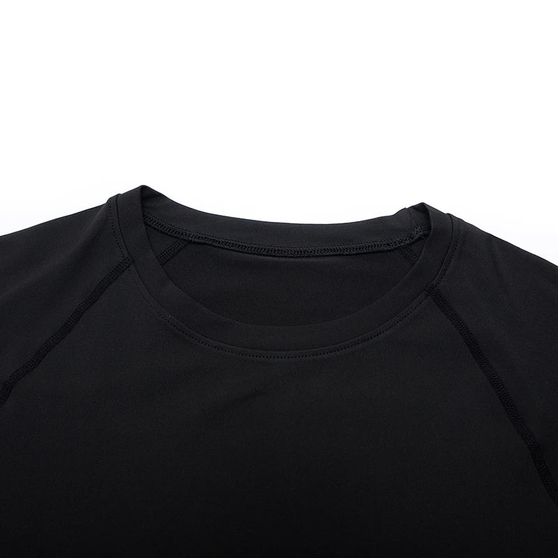 Men's Athletic Compression Shirt - Long Sleeve Running Top