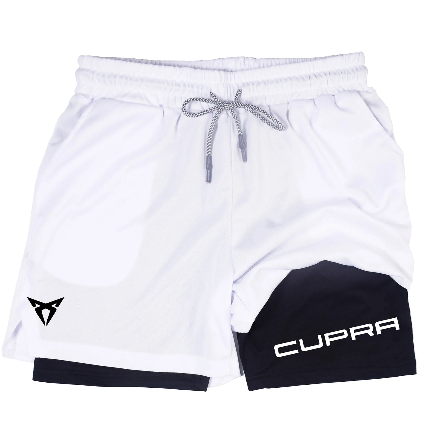 Men's Two-in-One Sports Shorts - Breathable Quick-Dry